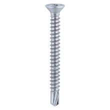 din 7504 steel screw Cross recessed countersunk head self-drilling tapping screws